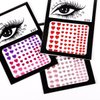 Bowitzki Face Jewels Rhinestones for Makeup,Face Gems Stick On Eye Rhinestone Sticker, Tears Rainbow Star Diamond Crystals for Women Festival Accessory Nail Art Decoration (Heart)