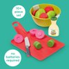 Casdon Joseph Joseph Toys - Chop2Pot - Super Safe Kitchen Playset for Kids with Foldable Chopping Board & Choppable Play Food - For Children Aged 2+