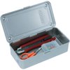 TRUSCO T-190SV Trunk Tool Box, 8.0 x 4.3 x 2.2 inches (203 x 109 x 56 mm), Silver