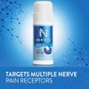 Nervive Nerve Care, Pain Relieving Roll On Liquid, Max Strength No-Mess Topical Pain Reliever with Lidocaine and Menthol for Toes, Feet, Fingers, Hands, Legs & Arms, 2.5oz