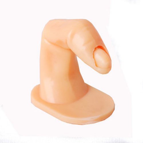Ibeauty(TM) 20 Pcs Acrylic Nail Art Practice Finger Training Display Decoration Without Nail