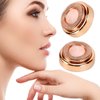 Facial Hair Remover Replacement Head, 6pcs Replacement Blades for Gen 1 Finishing Touch Flawless Facial Hair Removal Tool for Face (Rose Gold)
