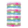 L. Erickson Grab & Go Pony Tube - Dazzle - 15 Pack Ponytail Holder Hair Ties