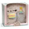 GUND Pusheen and Stormy Birthday Set Plush, Collectible Stuffed Animals for Ages 8 and Up, Gray, 6.5”