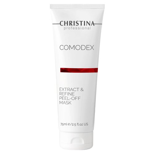 -CHRISTINA- Comodex Extract & Refine Peel Off Mask with Salicylic Acid and Vitamin C | Facial Peeling for Blackhead Removal & Oil Absorbing Effect | For All Skin Types 75ml