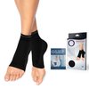 Dr. Arthritis Doctor Developed Copper Ankle Support Sleeve - Compression Ankle Brace - Ankle Support Socks for Women & Men - Ankle and Foot Support for Running, With Doctor Handbook (Black, 2XL)