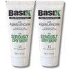 Basix Skin Defence Repair Cream (Twin Pack) Kigelia African Sausage Tree Soothes Eczema Psoriasis Dermatitis Acne Natural Ingredients for Dry Itchy Skin Lemon Ginger Plum Rosemary Vitamin E Rose Aloe