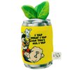 PAWzarre Spinach- PUPeyes Can of Spinach Funny Squeaky Dog Toy - Canned Spinach - Funny Dog Toys - Cute Dog Gifts for Dog Birthday - Dog Stuff- Cool Stuffed Dog Toys