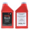Vampire Blood - 2 PACK! - Perfect for Special Effects, Halloween Costumes and Creature Cosplay, 2 16 Oz Bottles Fake Blood