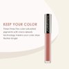 Bodyography Lip Lava Liquid Lipstick - Long-Lasting Lipstick - Bright and Bold (Exposed (Matte Light Coral Nude))