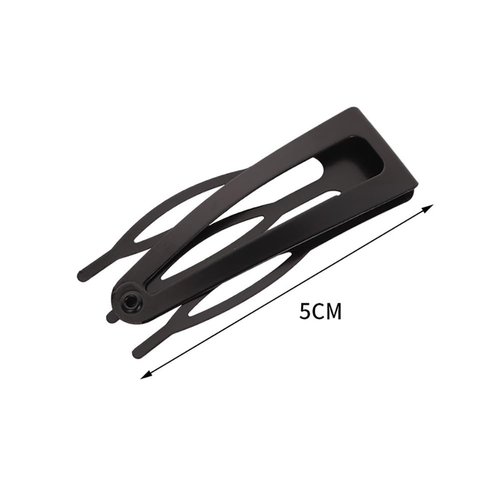 40 Pcs Metal Snap Hair Barrettes Double Grip Hair Clips Non Slip Hair Pins Side Bangs Barrettes Hair Comb Clips for Women Girls