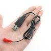 Maxmoral 3PCS Black USB Charging Cable JST Plug 3.7V USB Lithium Battery Charger for RC Aircraft Helicopter Toy Accessory