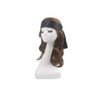 AllMatchWigs 2pcs Edge control soft satin headband 2.4inch width hair wrap bands 20 color choice (black)