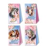ZEQICALF 12Pcs Pink Horse Birthday Party Supplies Pink Horse Party Favor Bags Gift Bags Goodie Bags Pink Horse Gift Snacks Candy Treat Bags for Birthday Party Decorations