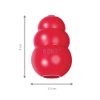 KONG Classic Dog Toy, Red, Medium