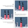 OSALADI 2pcs Root Comb Hair Dye Bottle Hair Coloring Dispensing Bottle Hair Dye Bottle Applicator for Home Salon