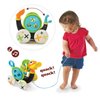Push Pull Along Toy for Baby, Duck Whistles As Toddlers Pull It With Bead Coaster Developmental Toys For Ages 1-3 Years
