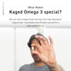 Kaged Omega 3 Fish Oil Supplement | 3000mg Omega 3 Fatty Acid with EPA & DHA | Ultra-Pure | No Fish Burps | 60 Pills
