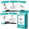 2 Pack - Bodyweight & Yoga Pose Exercise Cards - Fitness Workout Playing Cards