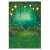 Funnytree 5X7FT Enchanted Forest Backdrop Fairy Tale Wonderland Butterfly Woodland Background Wedding Baby Shower Birthday Party Supplies Banner Cake Smash Decor Studio Portrait Prop Photobooth Favors