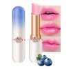 BINGBRUSH Blueberry Color Changing Lipstick Queen,Moisturizer Long Lasting Lip Care Lip Balm Magic Lip Gloss Lip Tint Stain Glossly Makeup Lipstick Set for Women (1pc Blueberry)