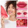 6 Colors Liquid Tint Stain, Korean Lip Gloss Moisturizing Natural Mini Liquid Lipstick, Lip Stain Long Lasting Waterproof, Multi-Use Lip and Cheek Tint Stain