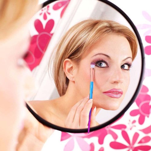 Eye Shadow Brush Set Unicorn 10Pcs Eye Makeup Brushes for Shading or Blending of Eyeshadow Cream Powder Eyebrow Highlighter Concealer Cosmetics Brush Tool