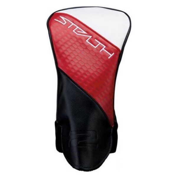 TaylorMade New Golf Stealth 2 Black/Red/White Driver Headcover