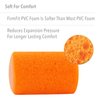 Howard Leight by Honeywell FirmFit Disposable Foam Earplugs, Polybag, 200-Pairs (FF-1) , Orange