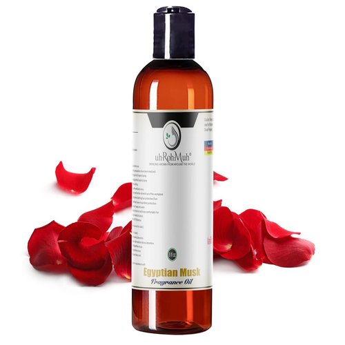uh*Roh*Muh Egyptian Musk Fragrance Oil - Exquisite Blend for Your Signature Scent, Long-Lasting Scent for Aromatherapy, Hair Care and Personal Care, Candles and other DIY Projects 8oz