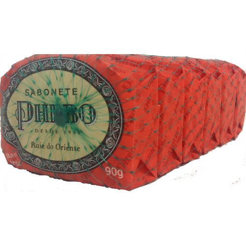 Linha Tradicional Phebo - Sabonete em Barra de Glicerina Raiz do Oriente (6 x 90 Gr) - (Phebo Classi Collection - Glycerin Bar Soap Oriental Radish (6 x3.2 Net Oz))