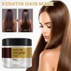 Omaky Collagen Hair Mask for Damaged Hair, Argan Oil, 100ml, 2 Pcs, Deep Repair, Keratin Protein & Coconut Oil, for All Hair Types