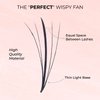 MDC LASHES Promade Wispy Lash Extension Volume Lashes 1000fans 0.05-0.07 Thickness, C/D/CC Curl, 8-18mm Loose Fans False Eyelashes 5D 7D 9D for Fluffy Eyelash Cluster, Soft, Long Lasting