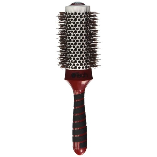 HAIRART ITECH Magnetic Tourmaline 2-3/4” Boar & Nylon Bristle Brush 76400