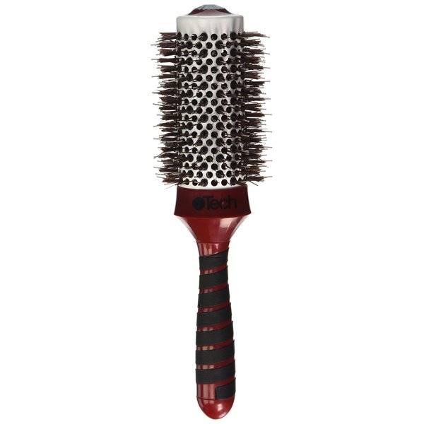 HAIRART ITECH Magnetic Tourmaline 2-3/4” Boar & Nylon Bristle Brush 76400