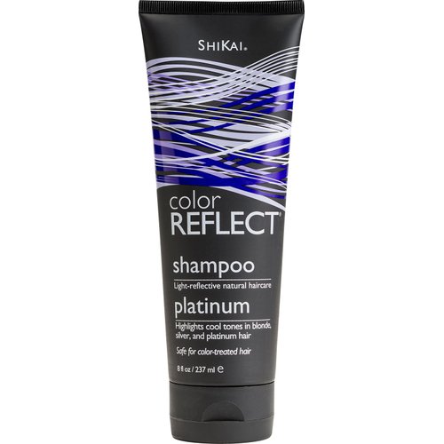 Shikai Color Reflect Platinum Shampoo (8oz, Pack of 1) | Highlights Cool Tones in Blonde, Gray &amp; ...