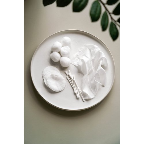 Organyc 100% Organic Cotton Balls for Sensitive Skin, 100 Count