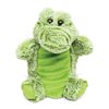 DolliBu Alligator Plush Hand Puppet For Kids - Soft Plush Stuffed Animal Hand Puppet Toy for Puppet Show Games Puppet Theaters for Kids, Adult Cute Puppets Educational Toy to Teach Children & Toddlers