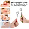 StaiBC Back Scratcher Bear Claw Telescopic Back Itching Scalp Scratchers Massager with Soft Rubber Handles Portable Hand Massage Tool Both Human and Pets (2)