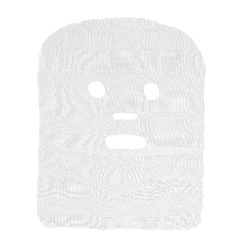 Generic Face Gauze for High Frequency, Sheet Mask Cover Facial Cotton Beauty Gauze Pre Cut Breathable 100 Sheets Disposable Highly Absorbent Gauze Facial Mask