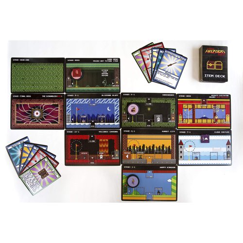 Super Hazard Quest - The Board-Game Played Like a Retro Pixel Video Game!