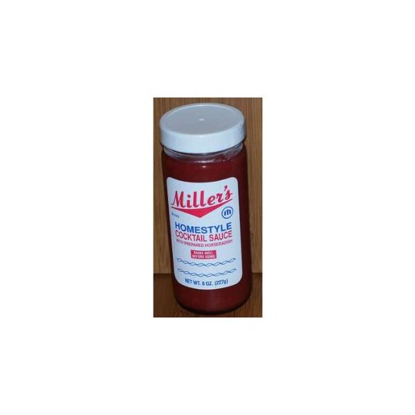 Buffalo's Own Miller's Original Homestyle Cocktail Sauce with Horseradish 8 Oz.