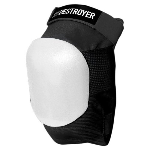 DESTROYER AM Knee Pads (Black/White, X-Small)