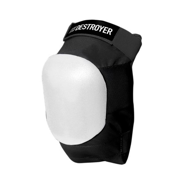 DESTROYER AM Knee Pads (Black/White, X-Small)