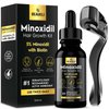 beaueli Minoxidil for Men Beard Growth Kit, Minoxidil for Women Hair Growth Kit, Hair Loss Treatments for Women Hair Regrowth Treatment, Minoxidil 5%