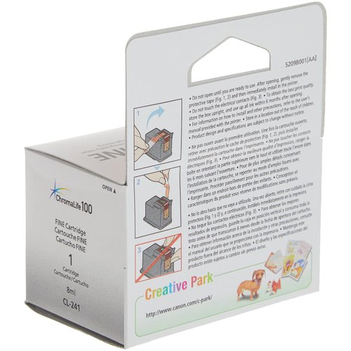 Canon CL-241 Color Ink Cartridge Compatible to printer MG2120, MG3120, MG4120, MG2220, MG3220, MG4220, MG3520, MG3620, MX472, MX532, TS5120