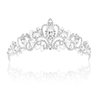 Princess Peach Crown, Fairy Godmother Rapunzel Costume Tiara for Women - Vofler Silver Coronas para 15 Años Hair Accessories for Princess Bride Diaries Party Quinceanera Prom Wedding Birthday Girls