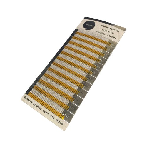 Alluring 5D Volume Lashes C Curl .07mm Eyelash Extensions (5in1) x 14mm (21 lash fans/line = 252 fans) …