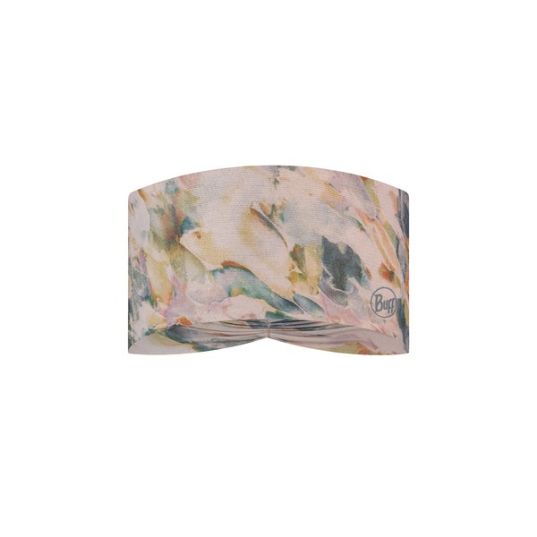 BUFF CoolNet UV Ellipse Headband, UPF 50 Sun Protection, Breathable, Cooling Hair Wrap, Versatile, Quick Dry Bandana, Kivu Rosé, Adult Size