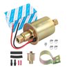 Universal Electric Fuel Pump E8012S Low Pressure 5-9 PSI 12V Inline Transfer Diesel Fuel Pump Replacement For Gasoline Diesel Carburetor Engine With Installation Kit 30 GPH 5/16 Inch P60430 FD0002